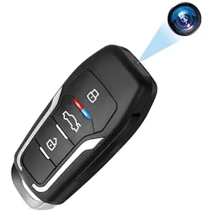 Multi-Functional Car Key Chain Motion Detection Security Camera for Home and Office
