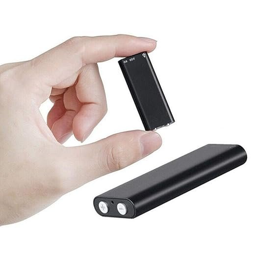 Digital Voice Recorder With Inbuilt Playback & MP3 Player (8GB, Black) ( 5Year Warranty)