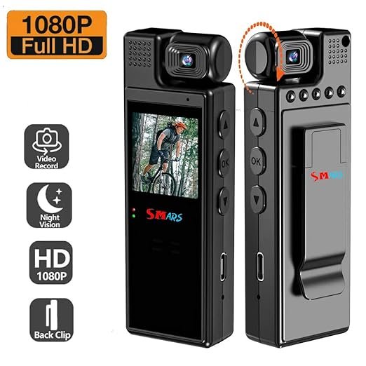 WiFi Full 1080P Digital Camera Camcorder Body Worn Pocket camera