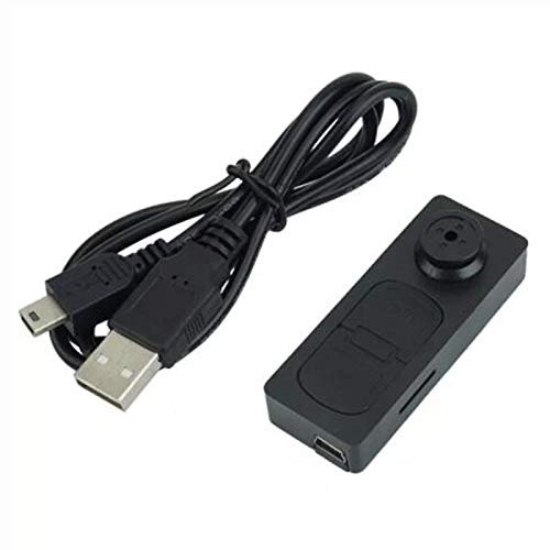 Usb Button Mini HD Audio Video camera with Shirt Button size Security Camera
