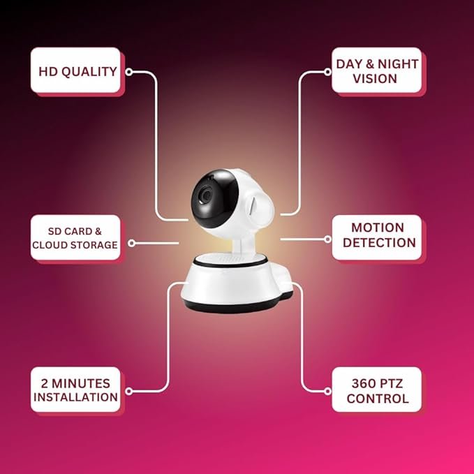 WiFi IP Camera 1080P PTZ Wireless Smart Home Security Surveillance Two-Way Audio CCTV House Pet Camera 720P Baby Monitor